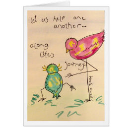 Lass uns einander helfen