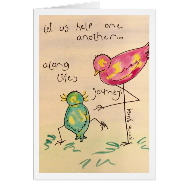 Lass uns einander helfen (Vorne)