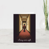 Lass uns einen beängstigenden Filmabend machen Karte (Vorderseite)