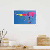 Lass uns einen Drachen fliegen! Poster (Küche)