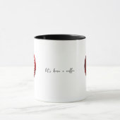 "Lass uns einen Kaffee trinken" LOGO Tasse (Zentrum)