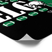 Lass uns Elgses Funny Meme gehen Poster (Ecke)