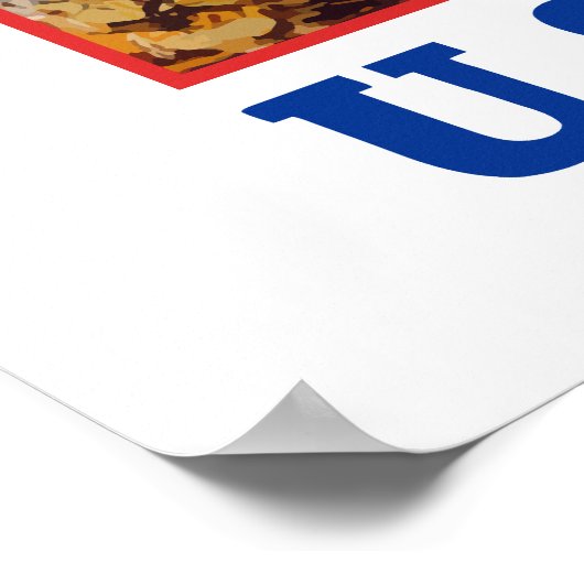 Lass uns 'Em holen! Marines Poster (Ecke)