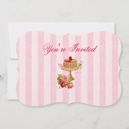 Lass uns Essen 5" x 7" Einladungen in Form (Vorderseite)