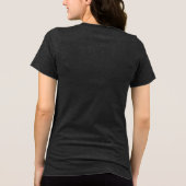 Lass uns essen, Kätzchen. Lass uns essen, Kätzchen Tri-Blend Shirt (Rückseite)