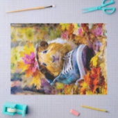 Lass uns Extravagant werden! Guinea Pig in Hut Seidenpapier (Basteln)