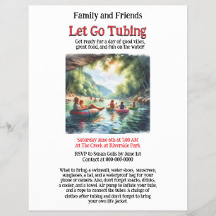 Lass uns Familienfreunde anziehen Flyer