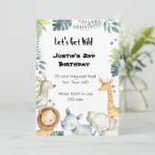 Lass uns frei werden!Einladung zum Geburtstag Einladung (Stehend Vorderseite)