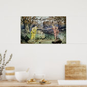 Lass uns Frieden haben, jetzt wird ein Präsident g Poster (Küche)