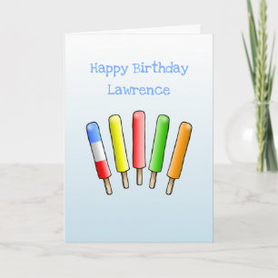 Lass uns Geburtstag feiern Karte
