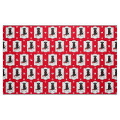 Lass uns gehen! Black Labrador Retriever - Niedlic Stoff (Fat Quarter (45,7 x 55,9 cm))
