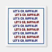 Lass uns gehen, Buffalo! Magnet (Vorne)