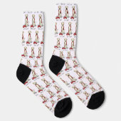 Lass uns gehen! Gelbe Labrador Labrador Retriever  Socken (Rechts)