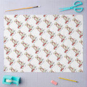 Lass uns gehen! Gelbes Labrador Retriever - Niedli Seidenpapier (Basteln)