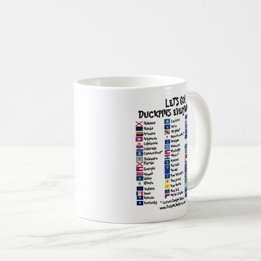 Lass uns gehen!  Herznadeln überall!Tasse Kaffeetasse (VorderseiteRechts)