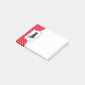 Lass uns gehen! Labrador Retriever Niedlich Post-it Klebezettel (angewinkelt)