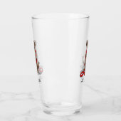 Lass uns gehen! Schokolade Labrador Labrador Retri Glas (Links)
