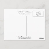 Lass uns gehen! ~ US-Marines Postkarte (Rückseite)