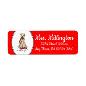 Lass uns gehen! Walk Wheaten Terrier Dog (Weizen 1 (Vorne)