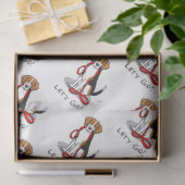 Lass uns gehen! (zu Fuß) Beagle Hund (Farbe 3) Nie Seidenpapier (Geschenk)