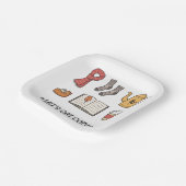 Lass uns gemütlich werden pappteller (Gewinkelt)