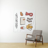 Lass uns gemütlich werden wandteppich (Beispiel (Horizontal))