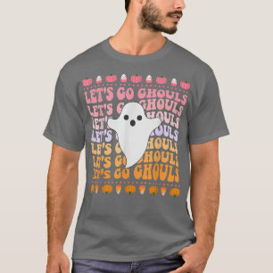 Lass uns Ghouls Bachelorette Halloween Retro-Party T-Shirt