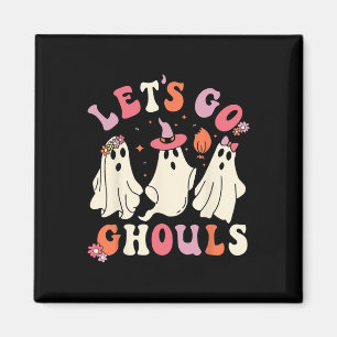 Lass uns Ghouls Fun Ghost Halloween Kostüm Spaß ge Magnet