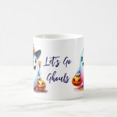 Lass uns Ghouls gehen, 2 Niedliches Ghost-Hallowee Kaffeetasse (Mittel)
