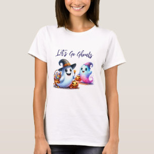 Lass uns Ghouls gehen, 2 Niedliches Ghost-Hallowee T-Shirt