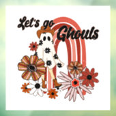 Lass uns Ghouls gehen Fensteraufkleber (Blatt 3)