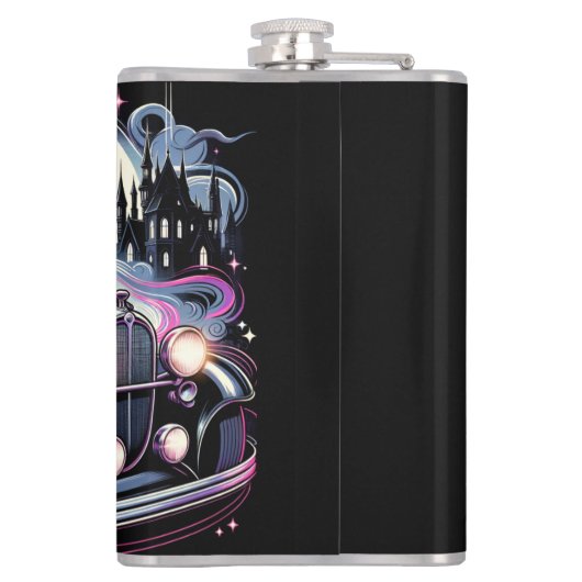 Lass uns Ghouls gehen Flachmann (Rückseite)