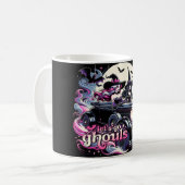 Lass uns Ghouls gehen Kaffeetasse (Vorderseite Links)