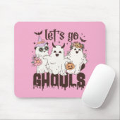 Lass uns Ghouls Halloween gehen Mousepad (Mit Mouse)