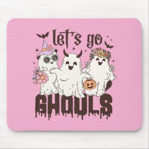 Lass uns Ghouls Halloween gehen Mousepad