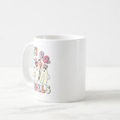 Lass uns Ghouls Halloween-Geist gehen Kaffeetasse (Vorderseite Links)