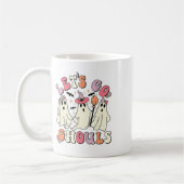 Lass uns Ghouls Halloween-Geist gehen Kaffeetasse (Links)