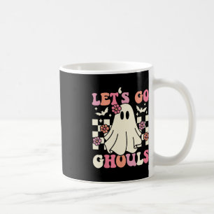 Lass uns Ghouls Halloween Ghost Kostüm Retro Groo Kaffeetasse