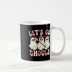 Lass uns Ghouls Halloween Ghost Kostüm Retro Groo Kaffeetasse