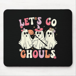 Lass uns Ghouls Halloween Ghost Kostüm Retro Groo Mousepad