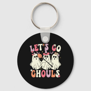 Lass uns Ghouls Halloween Ghost Kostüm Retro Groo  Schlüsselanhänger