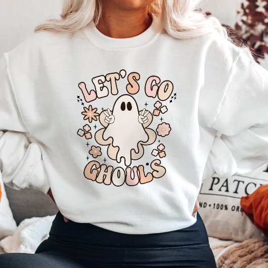 Lass uns Ghouls Halloween Sweatshirt gehen
