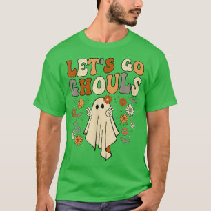 Lass uns Ghouls Retro Groovy Halloween Ghost Pumpk T-Shirt