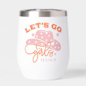 Lass uns Girls Bride Babe Bachelorette Individuell (Rückseite)