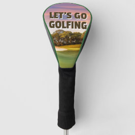 Lass uns Golf spielen gehen Golf Headcover