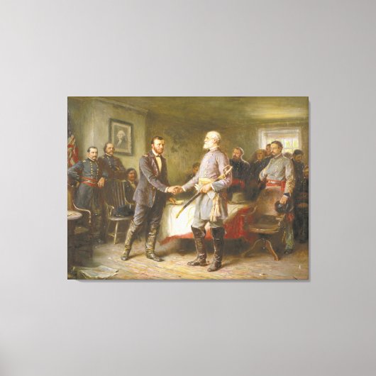 Lass uns haben Frieden von Jean Leon Gerome Ferris Leinwanddruck (Vorderseite)