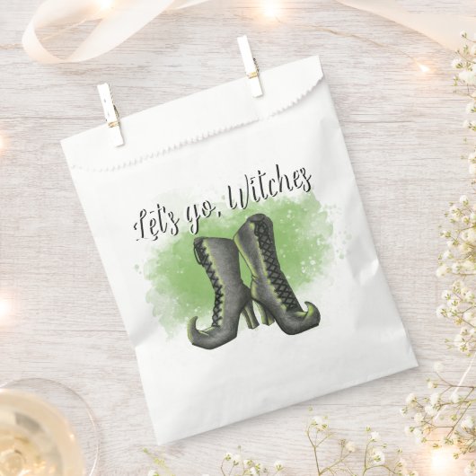 Lass uns Hexen gehen Geschenktütchen (Ausgeschnitten)