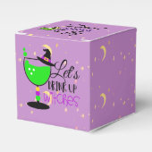 Lass uns Hexen trinken, trinken und fliegen! Geschenkschachtel (Vorderseite)