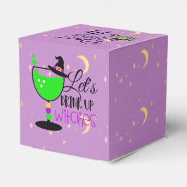 Lass uns Hexen trinken, trinken und fliegen! Geschenkschachtel