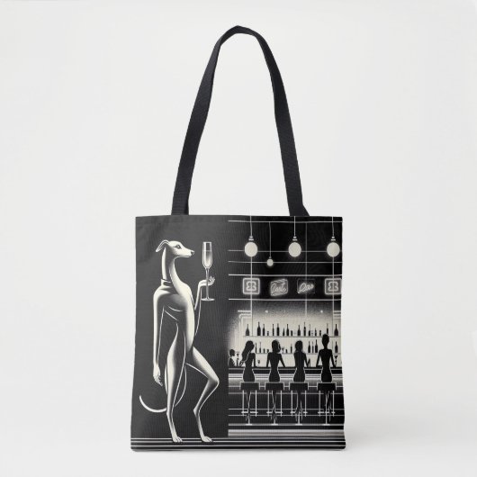 Lass uns ins Bar gehen Tasche (Vorderseite)